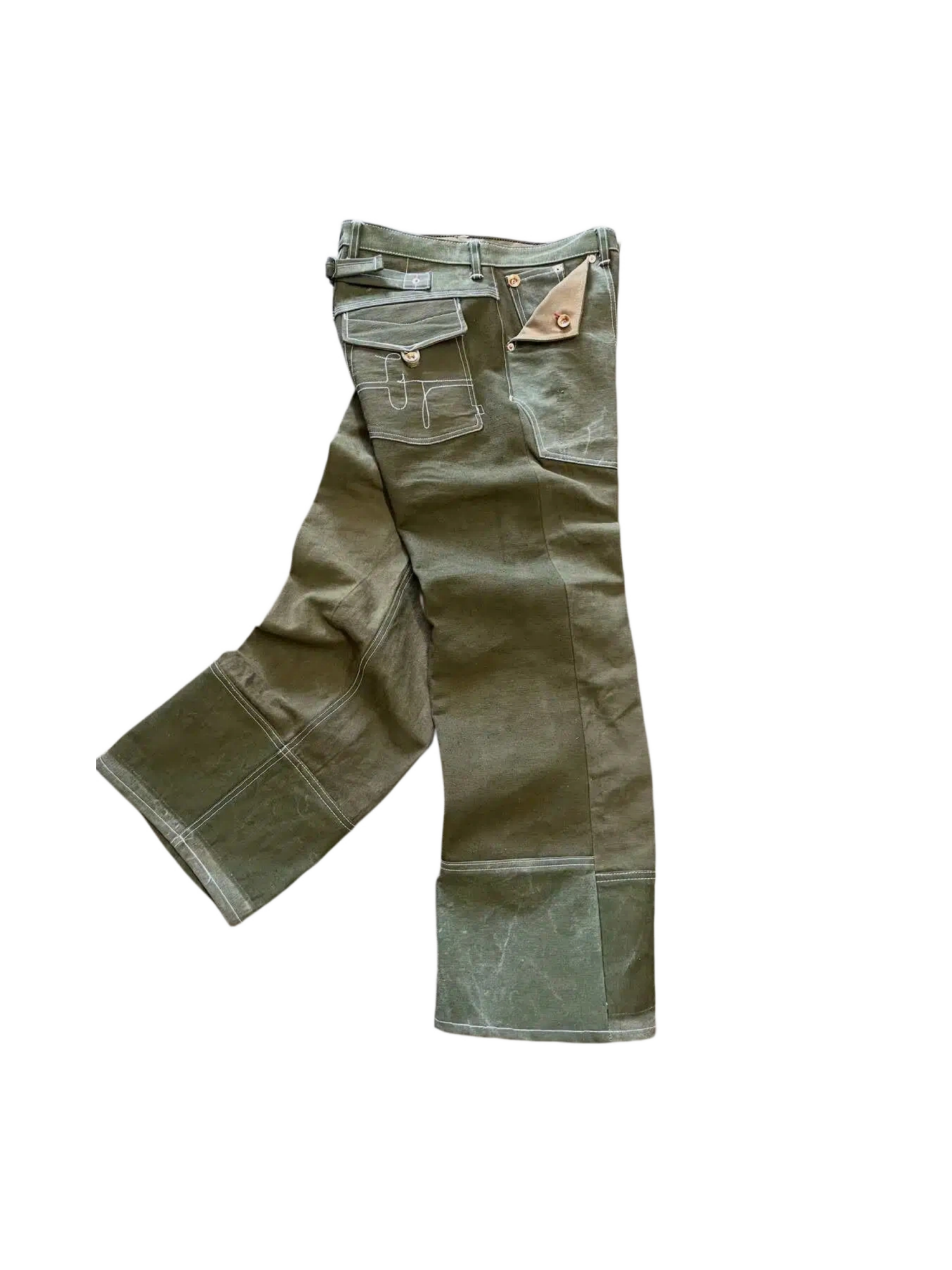 MILITARY WATERPROOF CANVAS PANTS