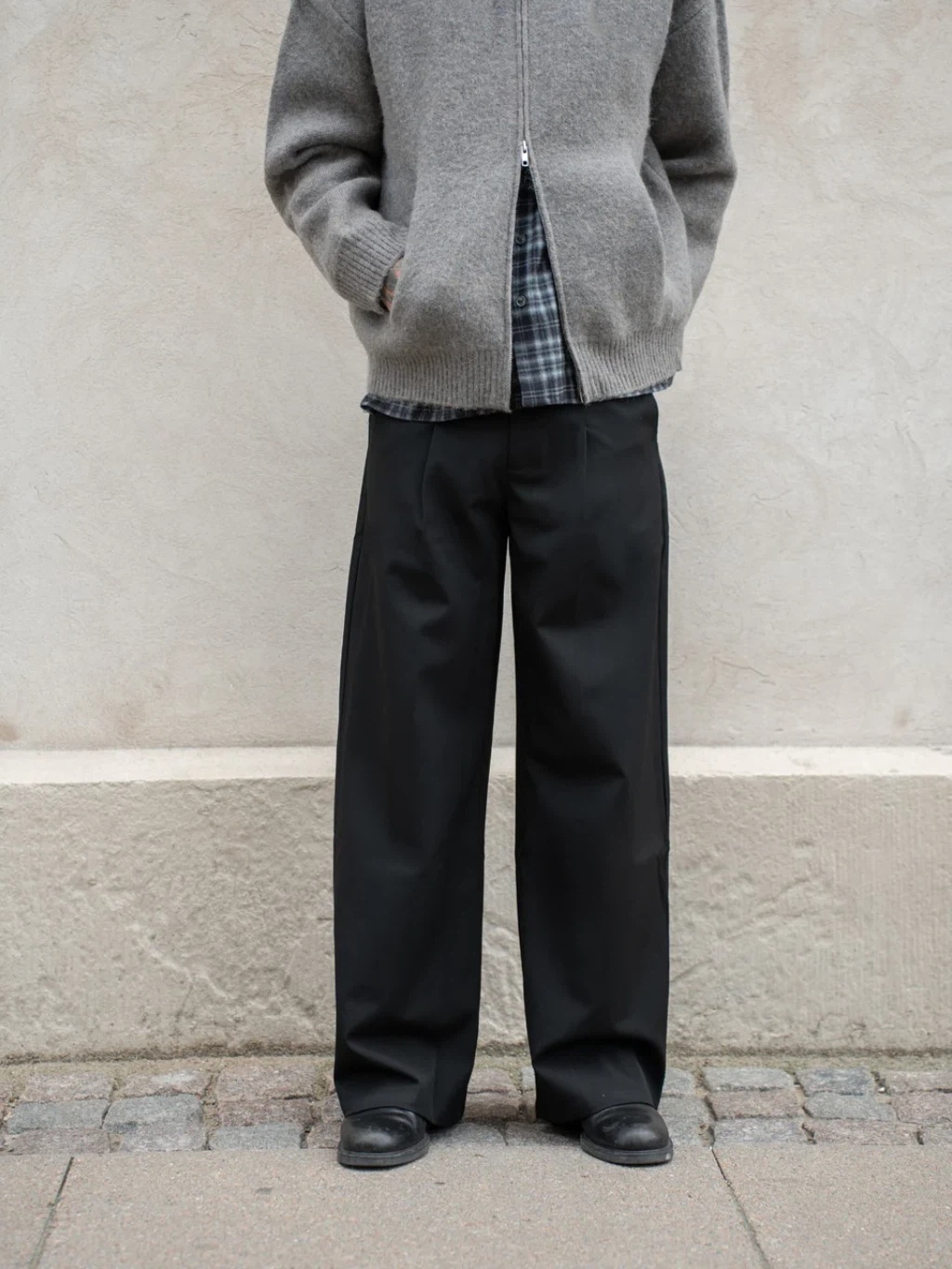 BAGGY SUIT PANTS