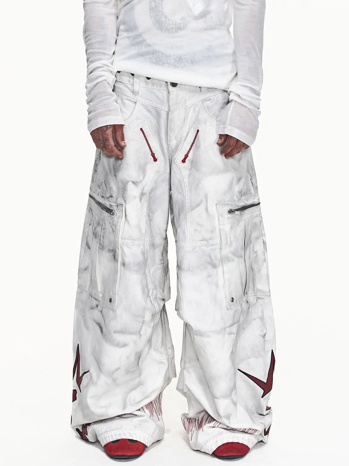 EMO WIDE-LEG JEANS