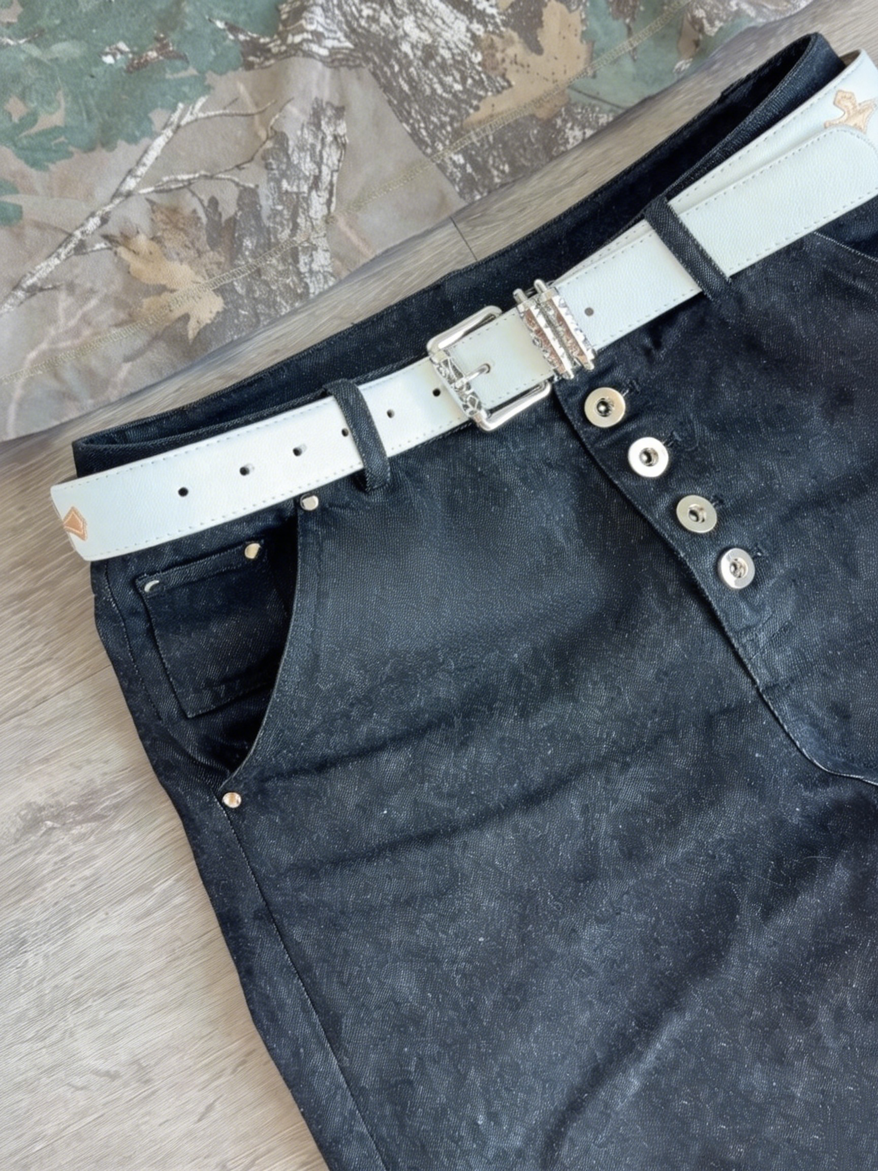 14OZ RAW SELVEDGE BOOTCUT DENIM