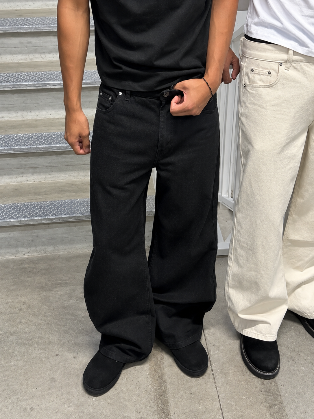 14 OZ WIDE LEG DENIM