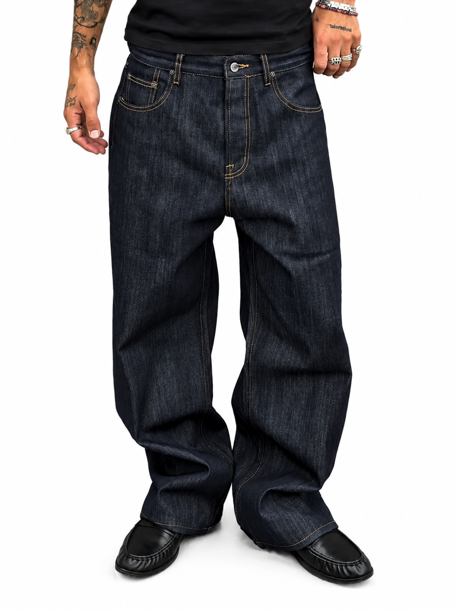 15OZ RAW STRAIGHT DENIM