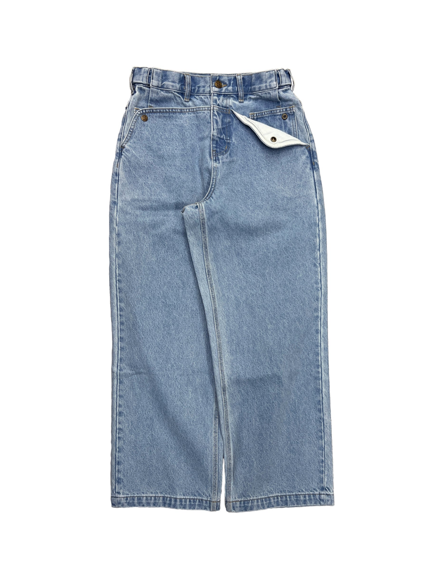 MULE EAR STRAIGHT DENIM