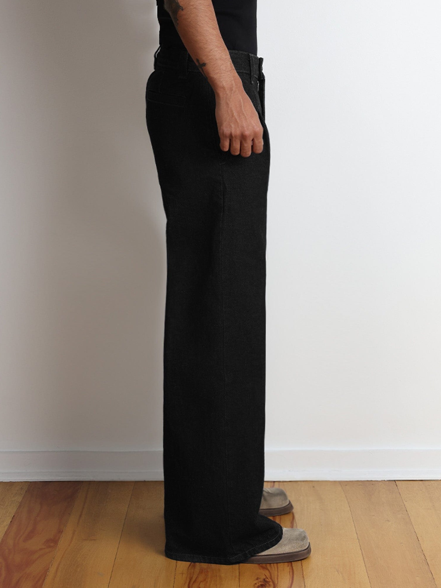 SHIBUYA PLEATED PANTS | STRAIGHT-WIDE LEG