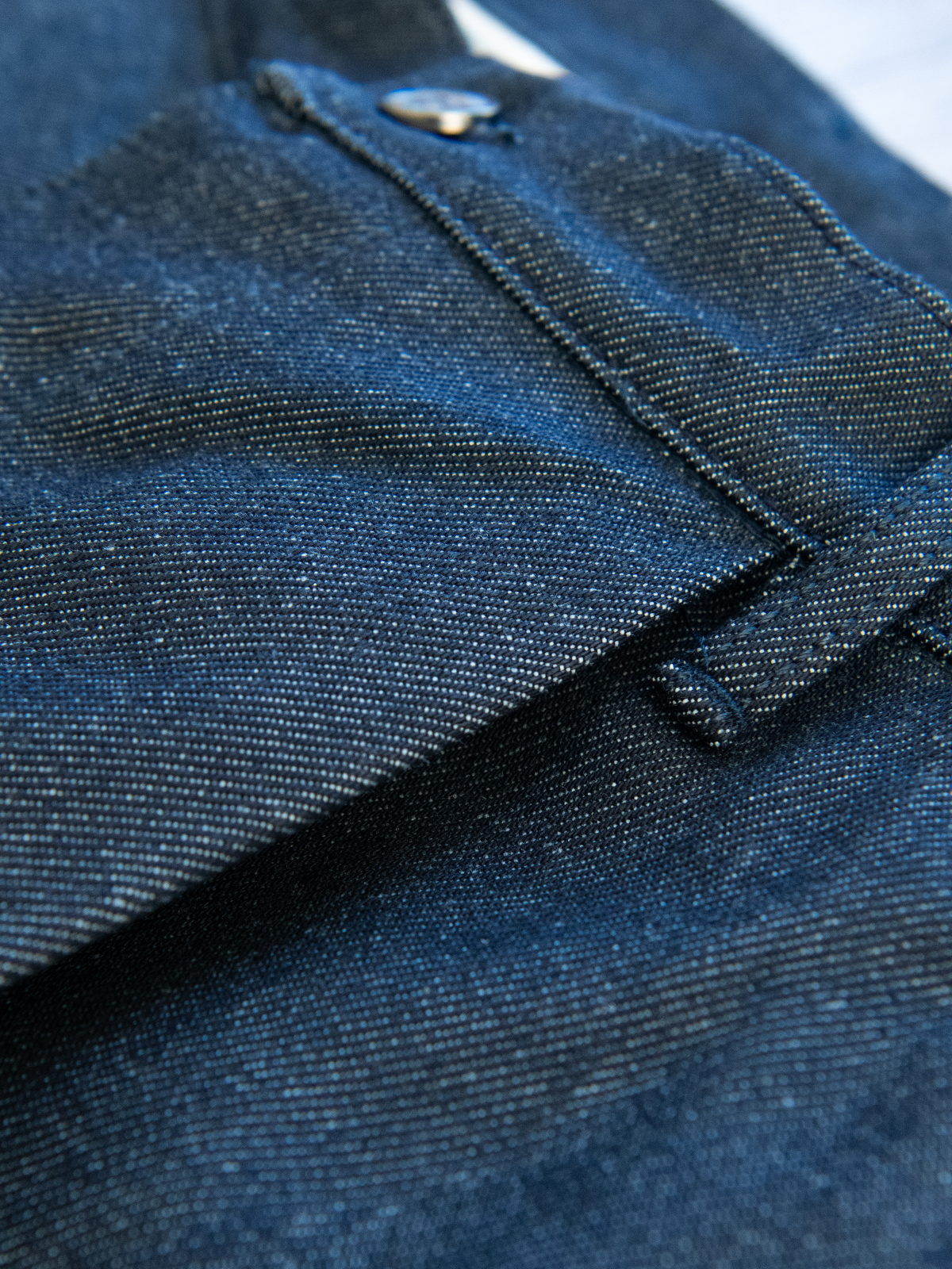 15OZ PLEATED BAGGY JEANS