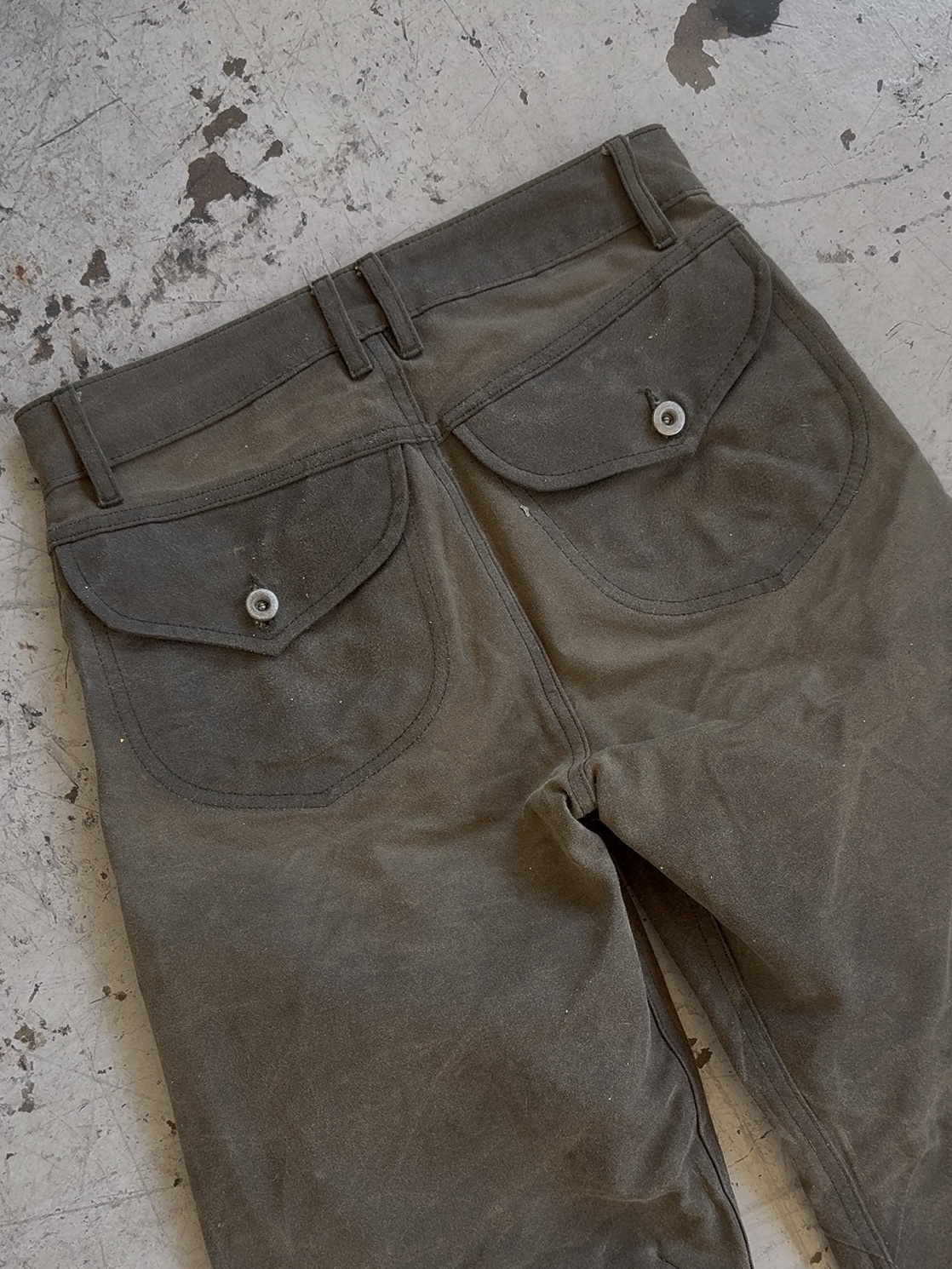 WAXED CANVAS PANTS