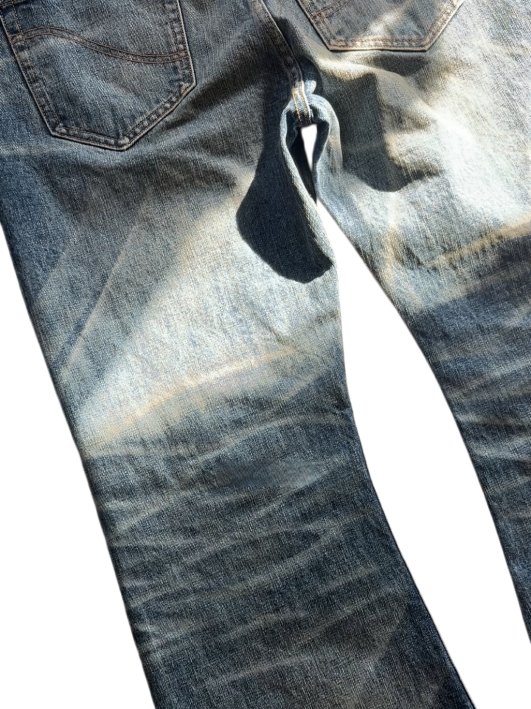WASHED BOOTCUT SELVEDGE DENIM