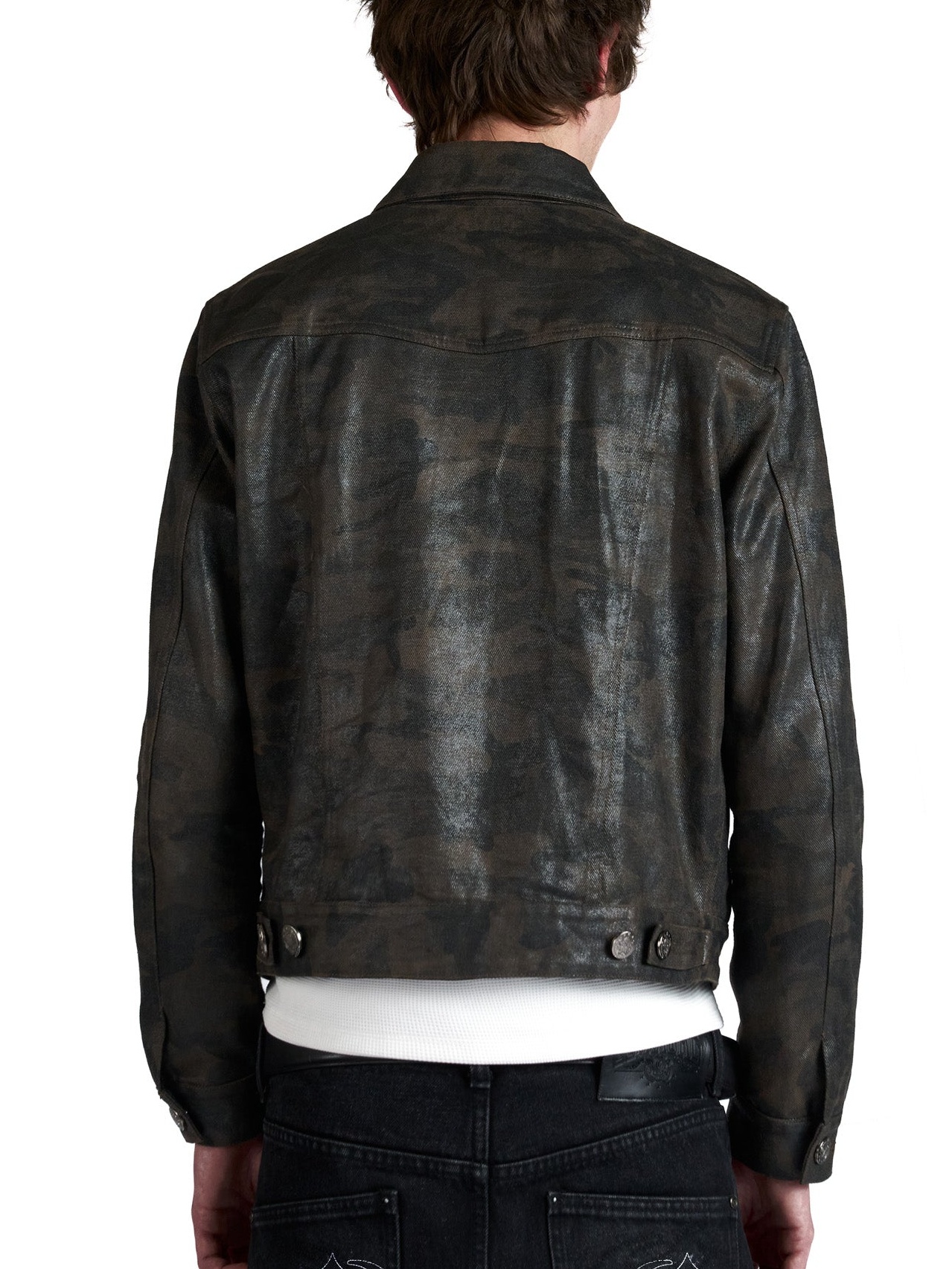 WAX CAMO DENIM JACKET