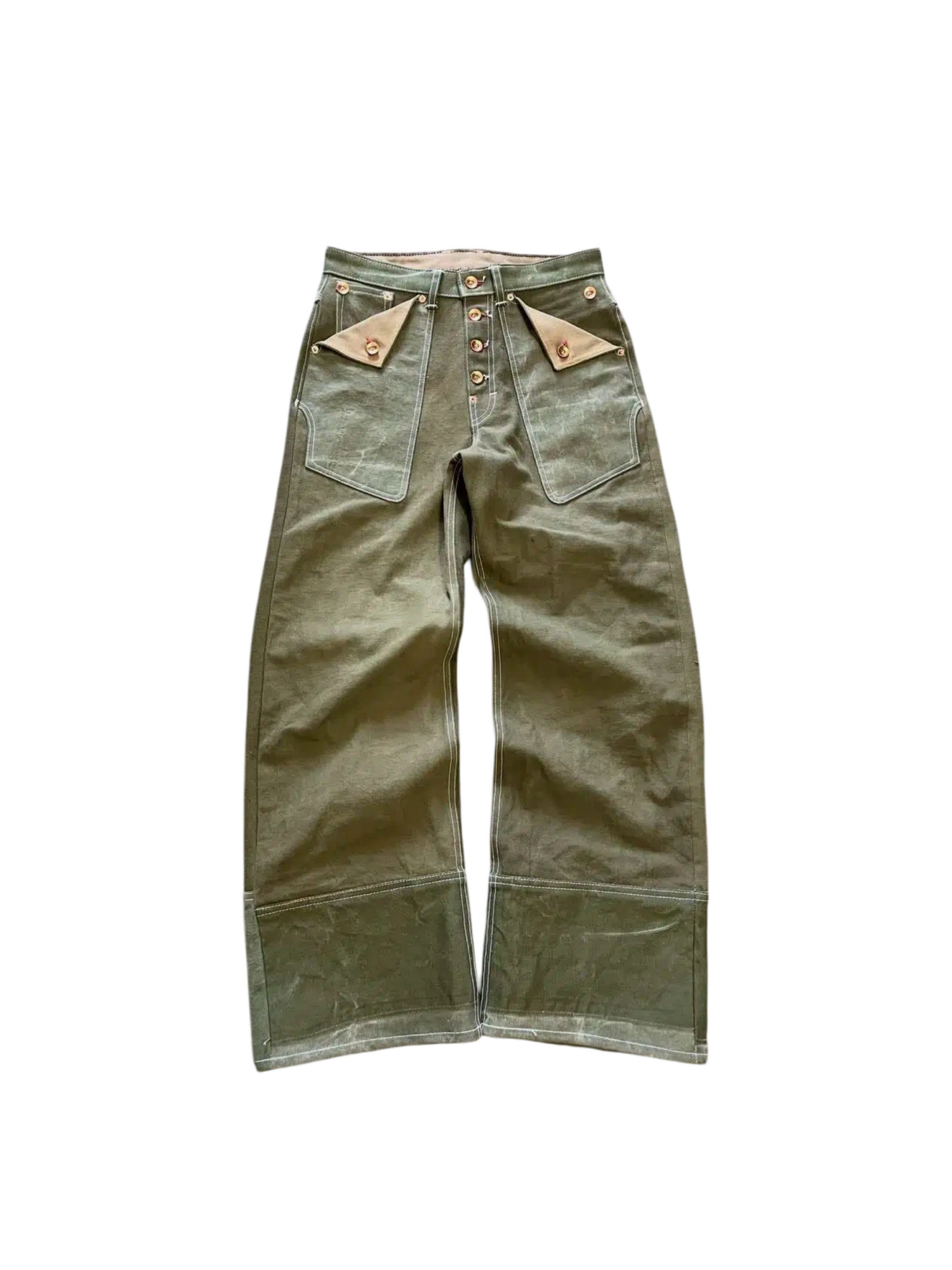 MILITARY WATERPROOF CANVAS PANTS