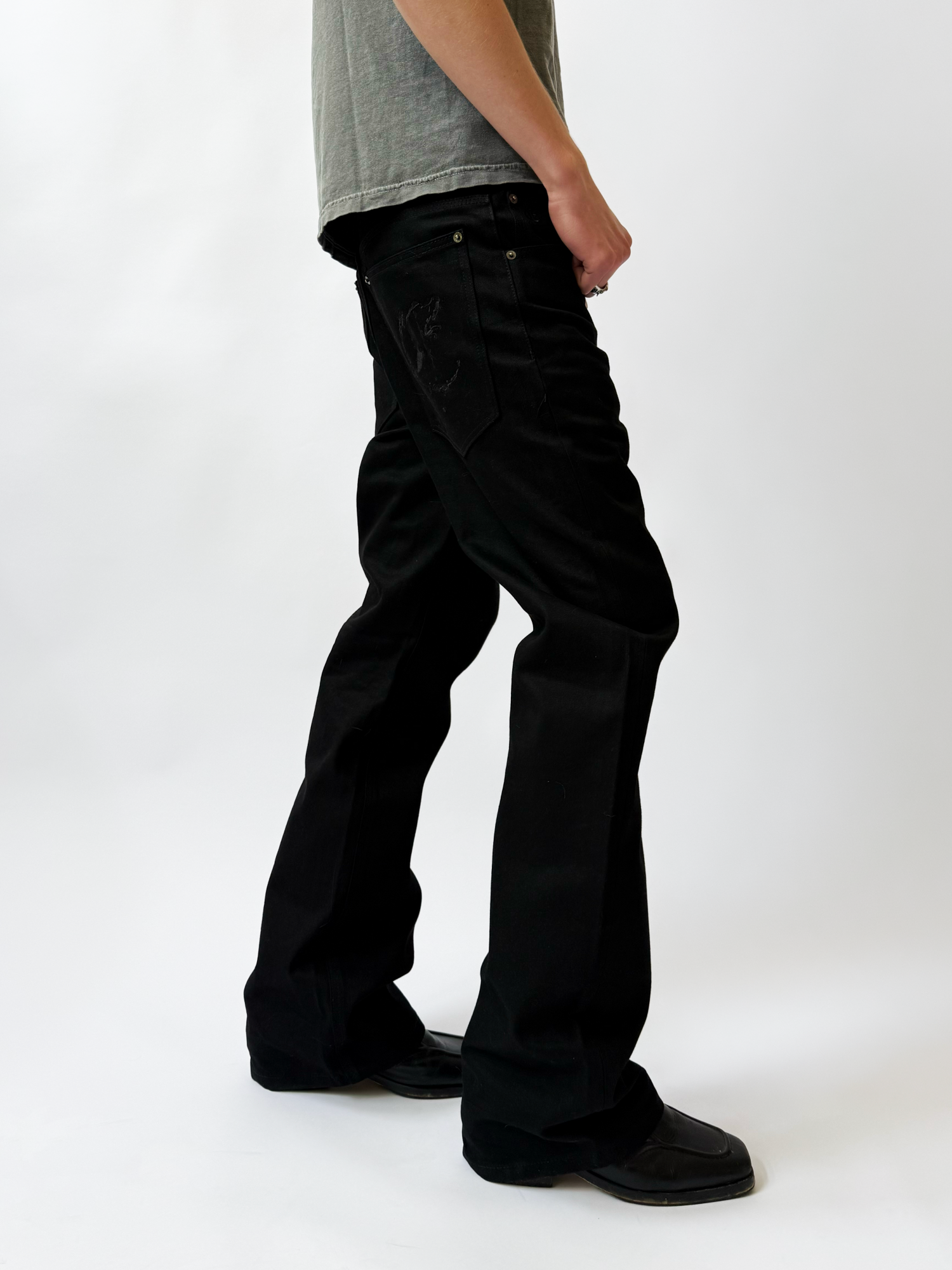 14.5OZ JAPANESE BOOTCUT DENIM