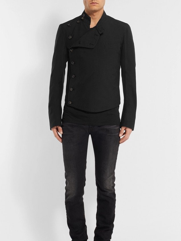 ASYMMETRICAL FENCING JACKET