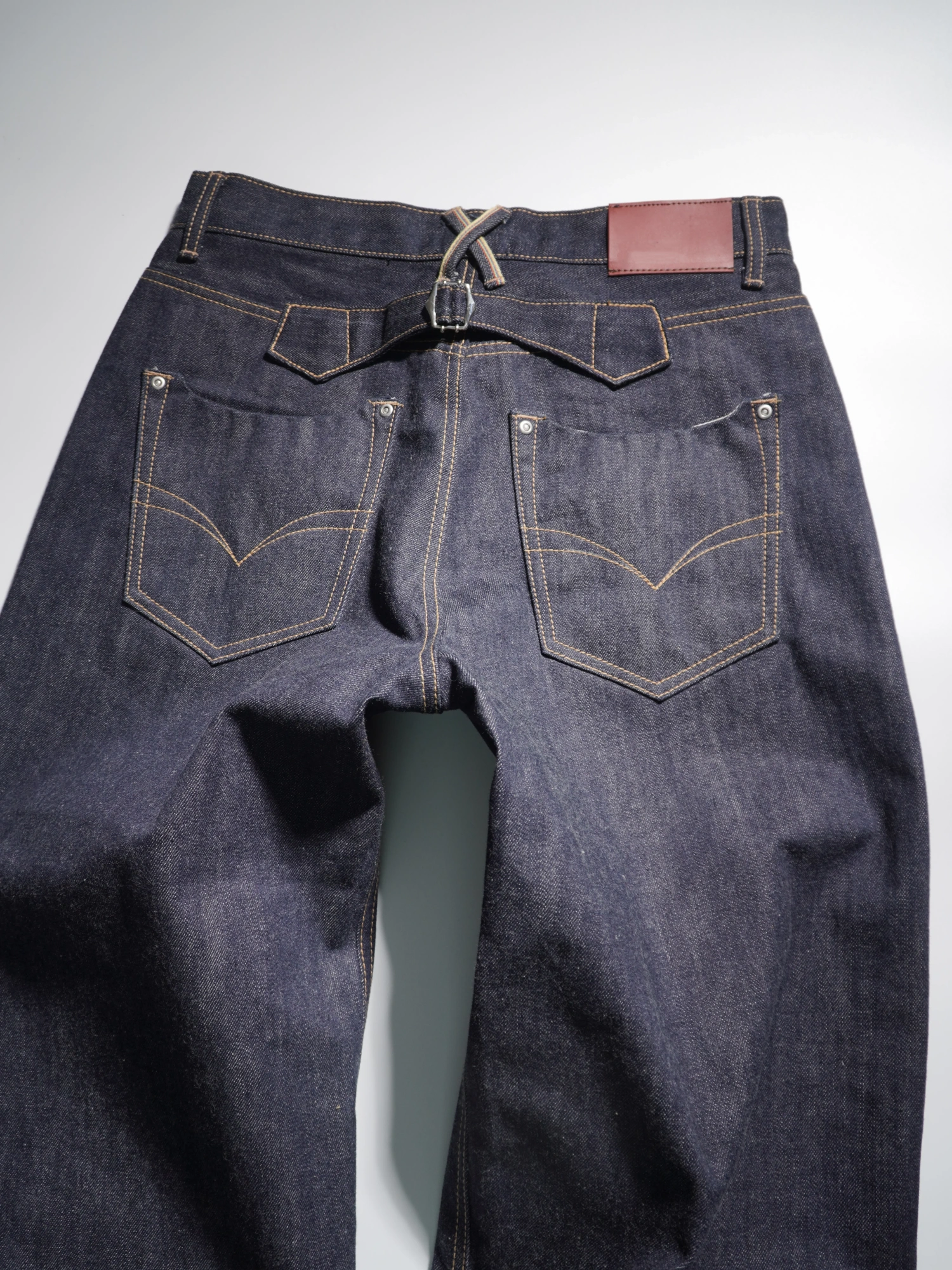 WIDE STRAIGHT SELVEDGE JEANS