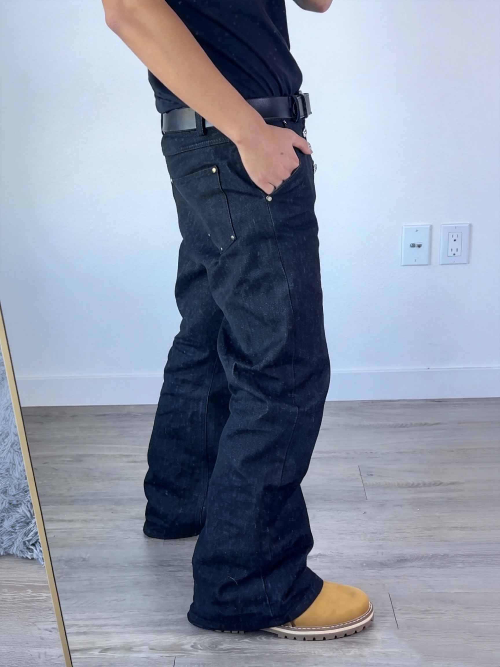14OZ RAW SELVEDGE BOOTCUT DENIM