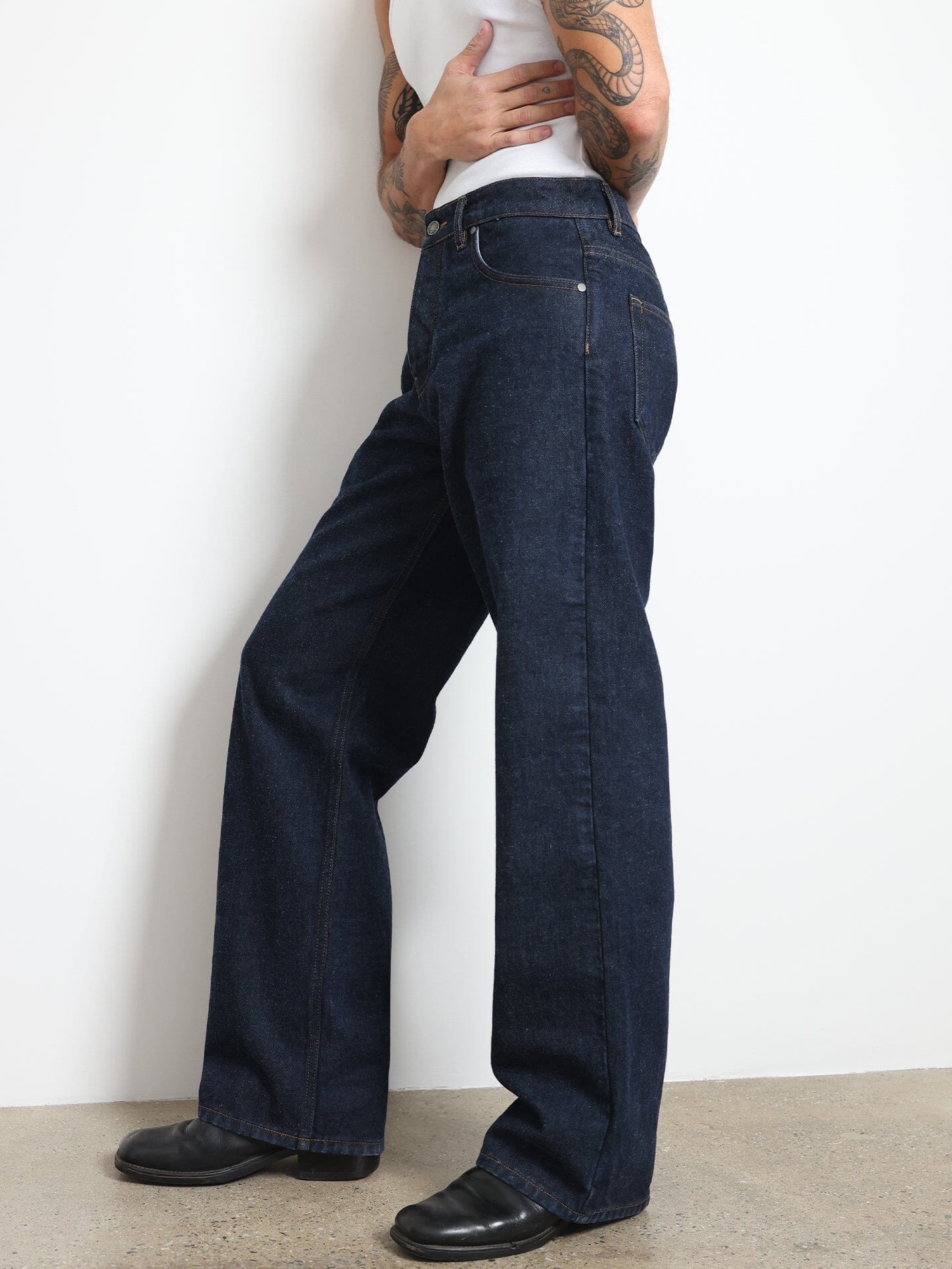 15 OZ AUSTIN RAW STRAIGHT JEANS
