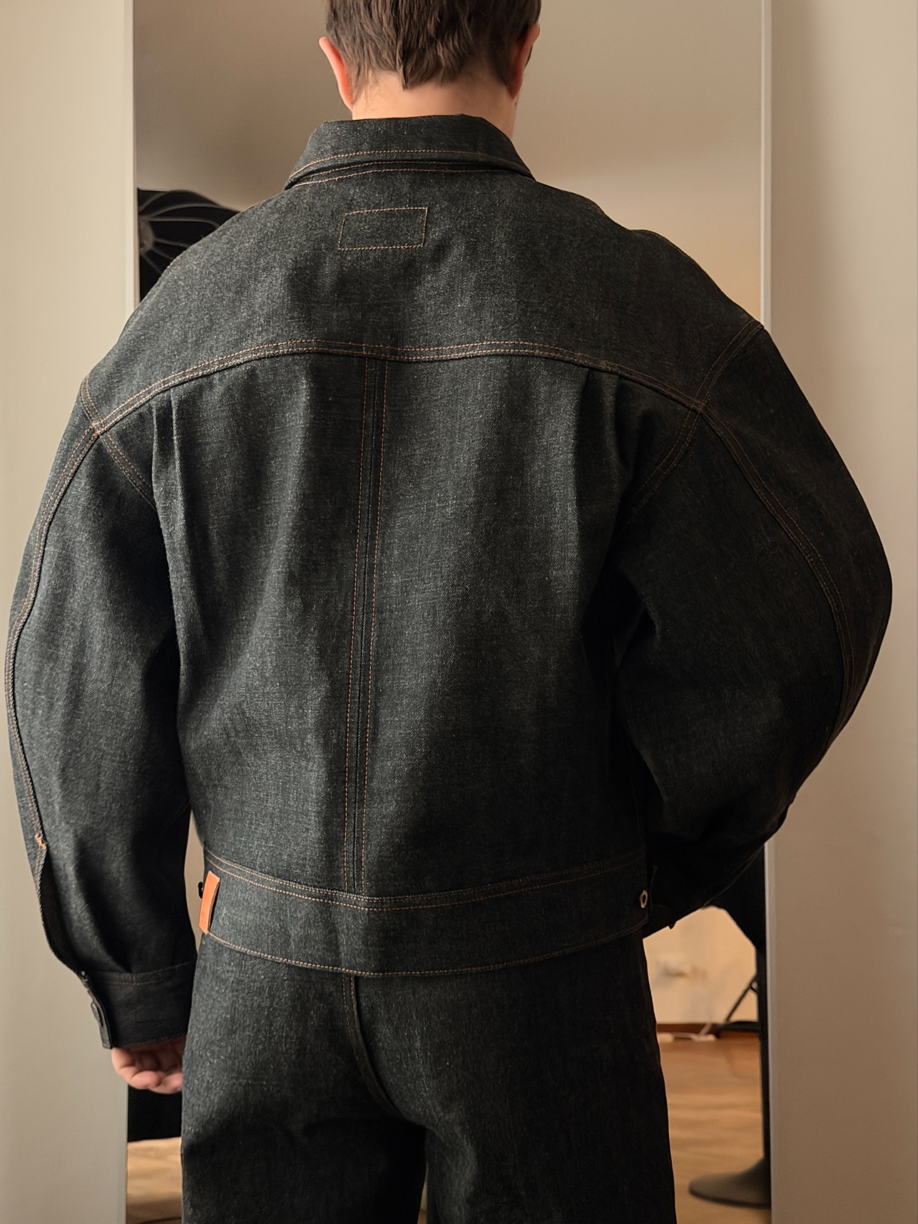 14.9 OZ JAPANESE SELVEDGE DENIM JACKET
