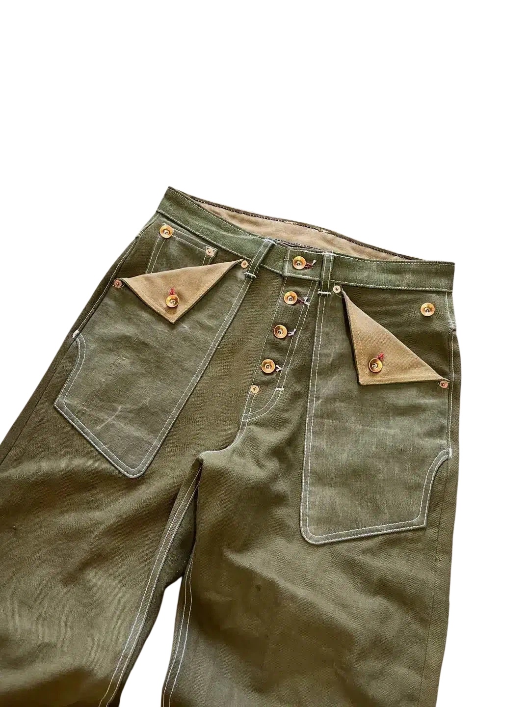 MILITARY WATERPROOF CANVAS PANTS