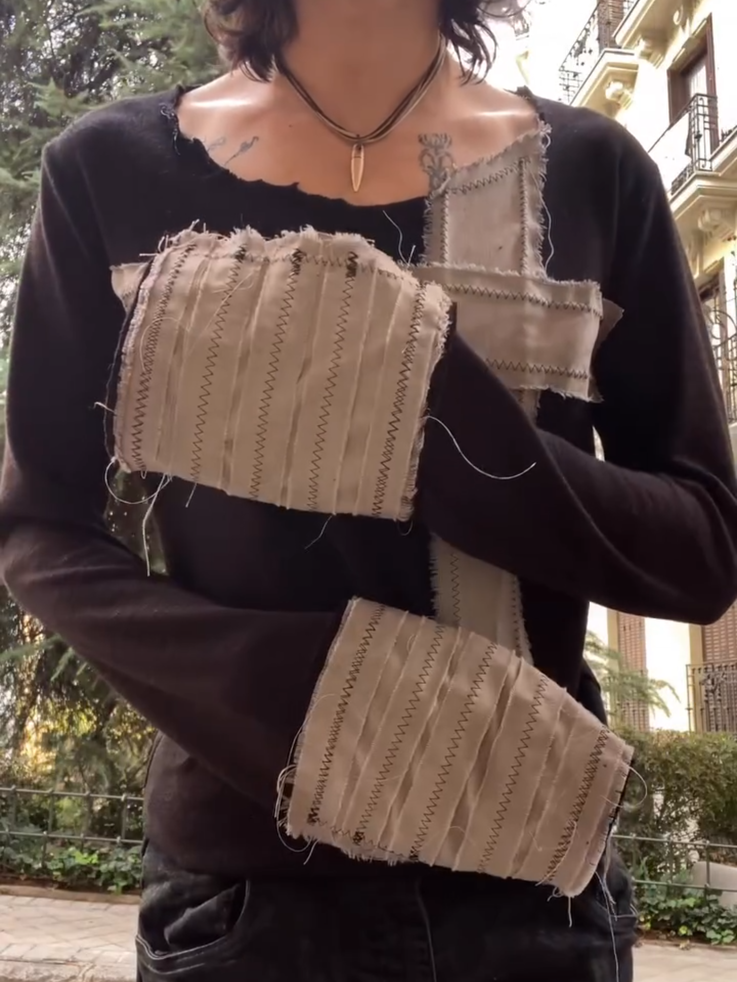 “BANDAGE” LONG SLEEVE