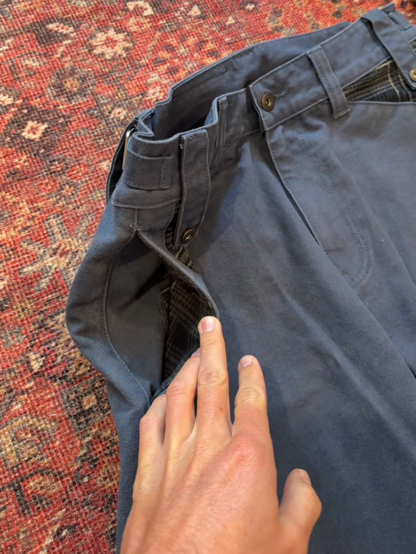CAMPING CANVAS PANTS