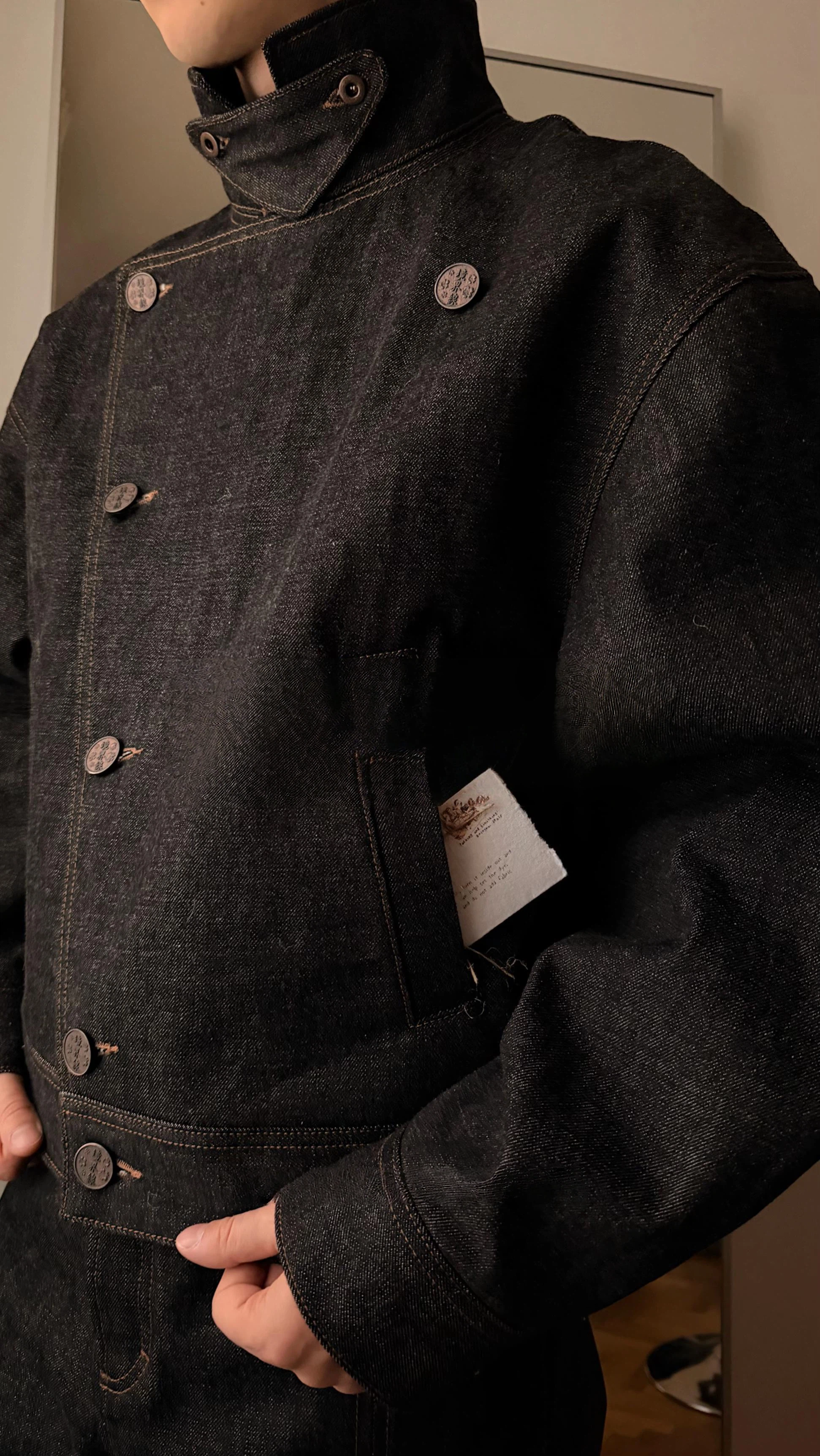 14.9 OZ JAPANESE SELVEDGE DENIM JACKET