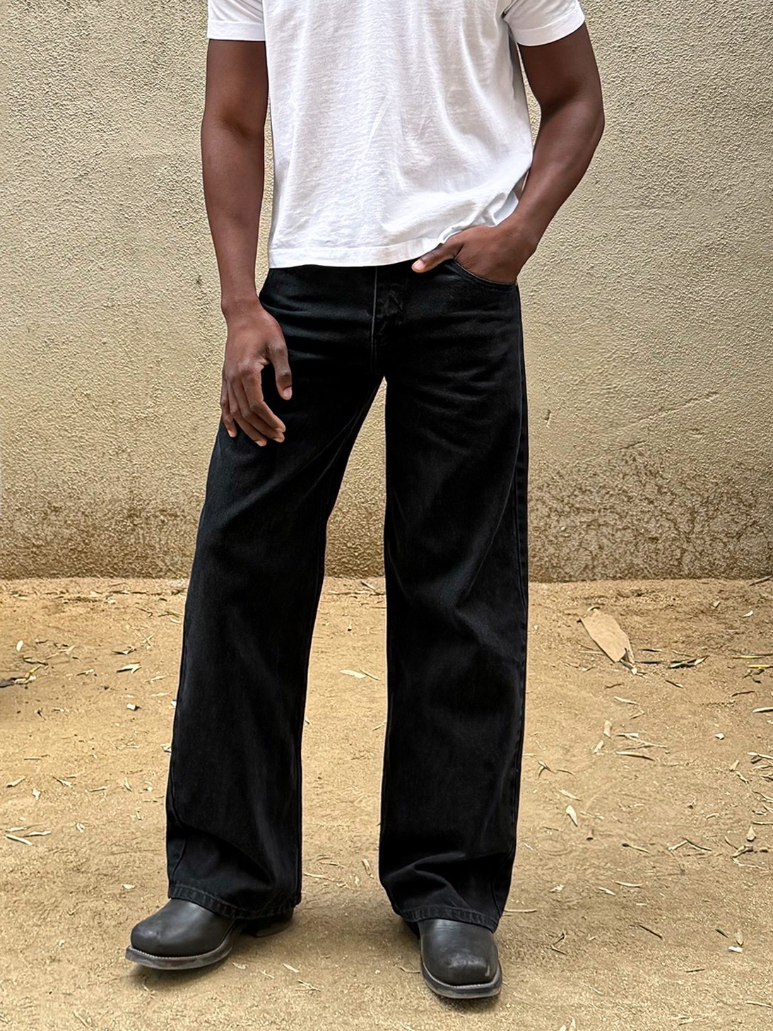 TOKYO DAD STRAIGHT-WIDE JEANS