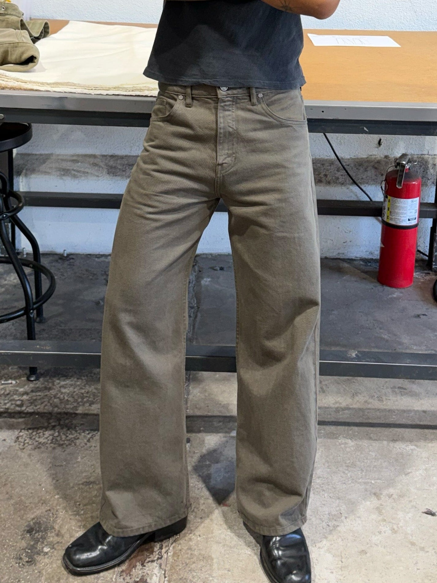 13 OZ TOKYO STRAIGHT-WIDE LEG JEANS