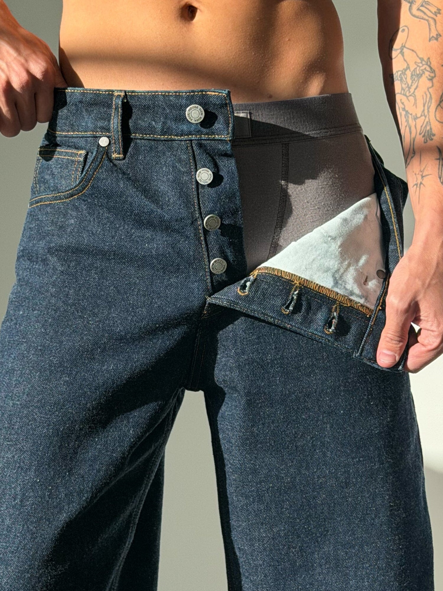 15 OZ AUSTIN RAW STRAIGHT JEANS