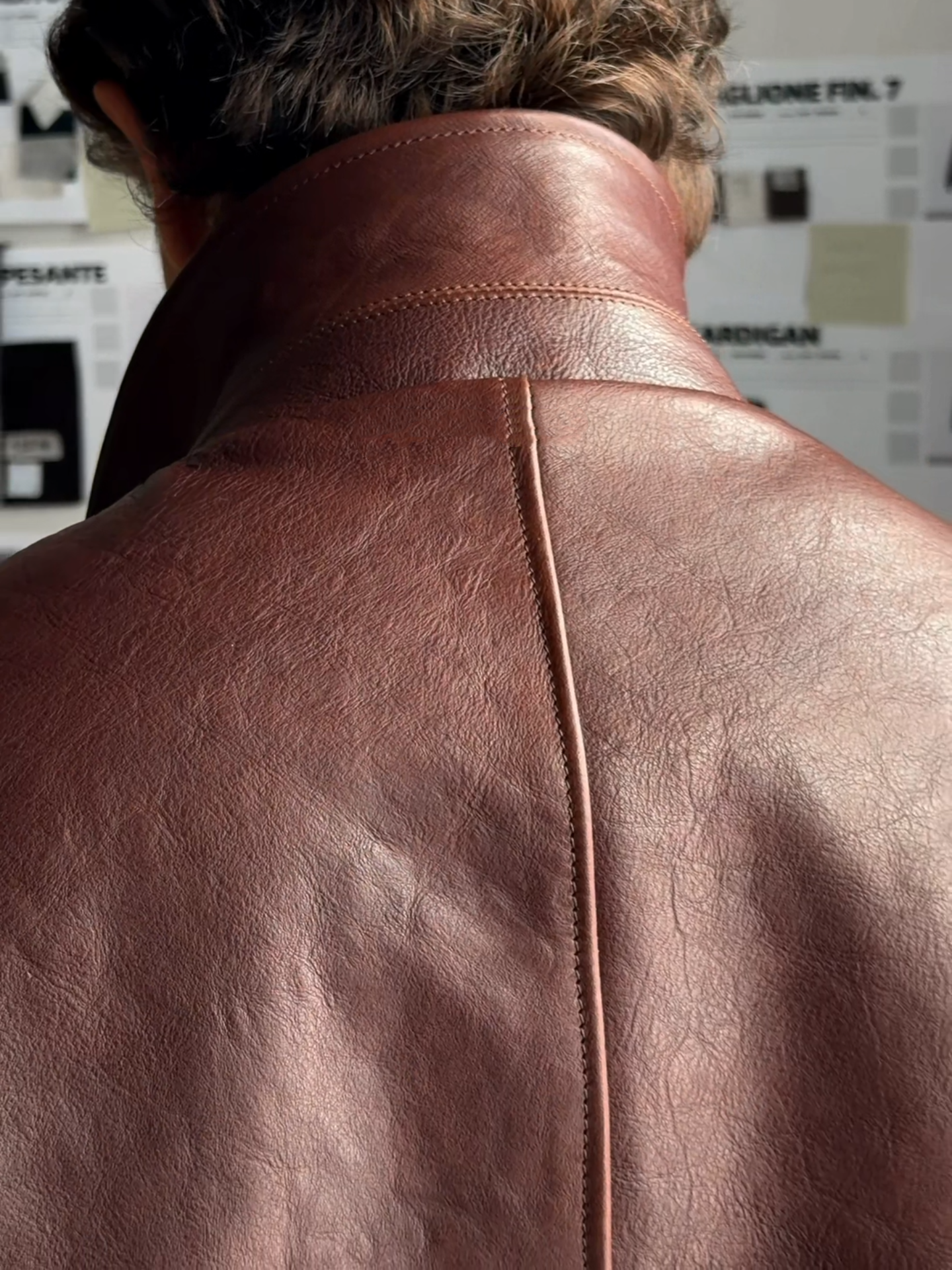 THE BOMBER LEATHER JACKET