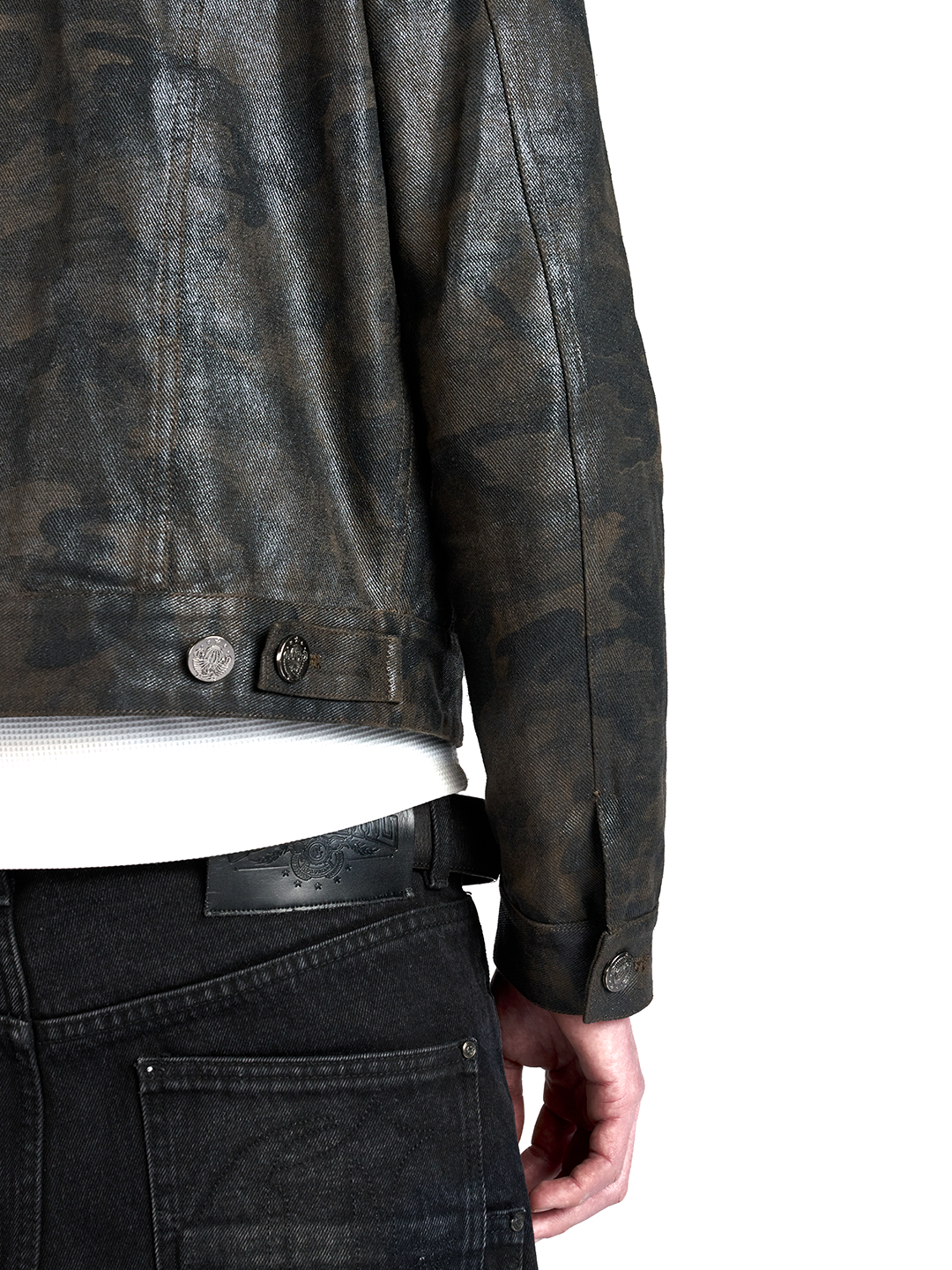 WAX CAMO DENIM JACKET