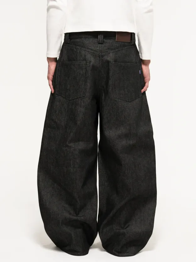JAPANESE SELVEDGE  CURVED-LEGS JEANS