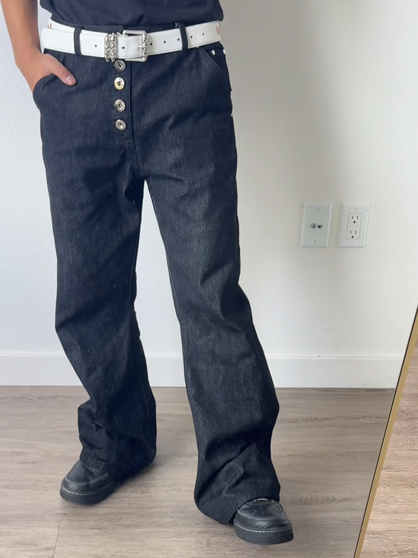 14OZ RAW SELVEDGE BOOTCUT DENIM