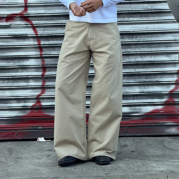 SHIBUYA WIDE-LEG CHINO PANTS