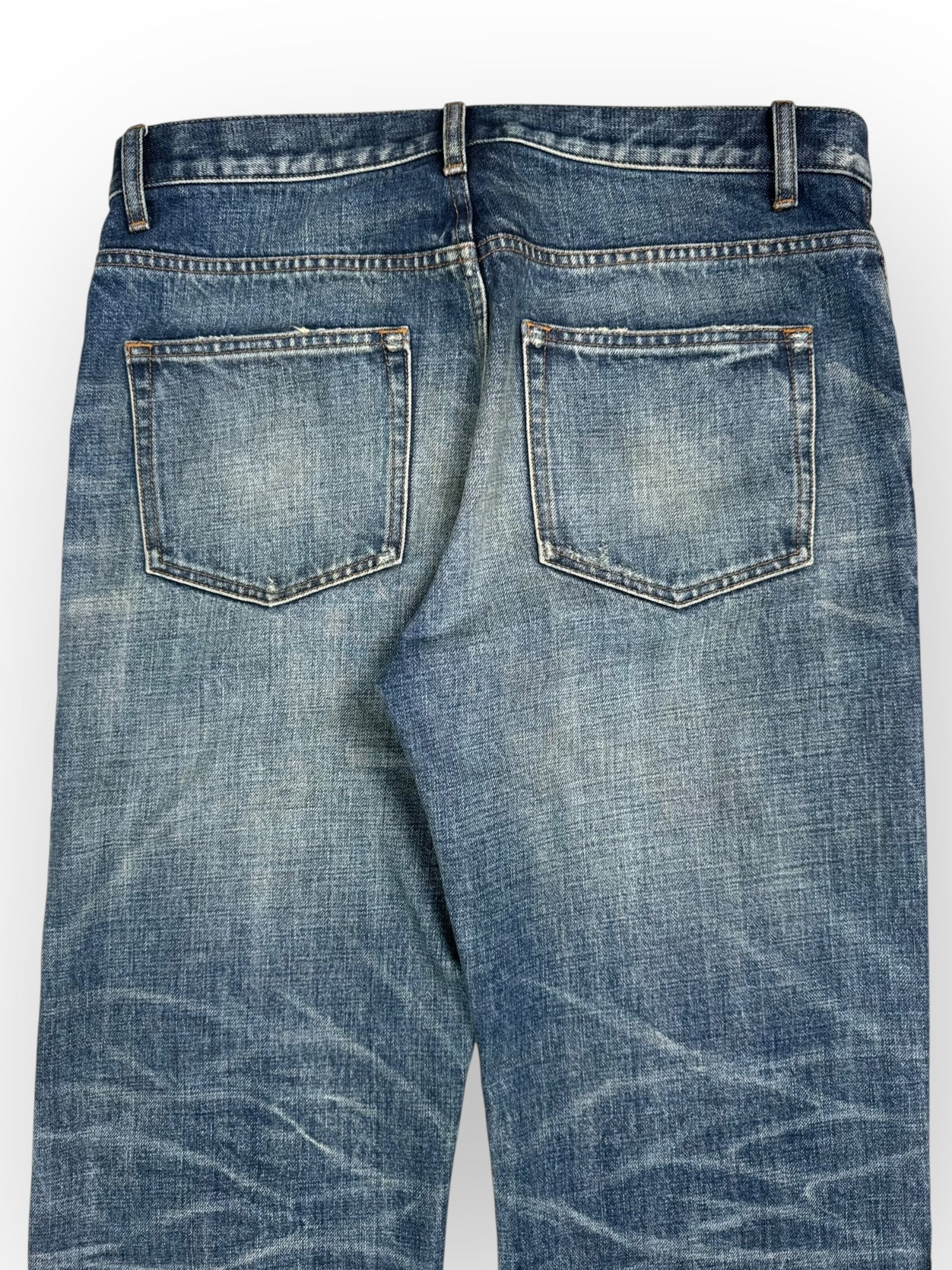 WASHED BOOTCUT DENIM