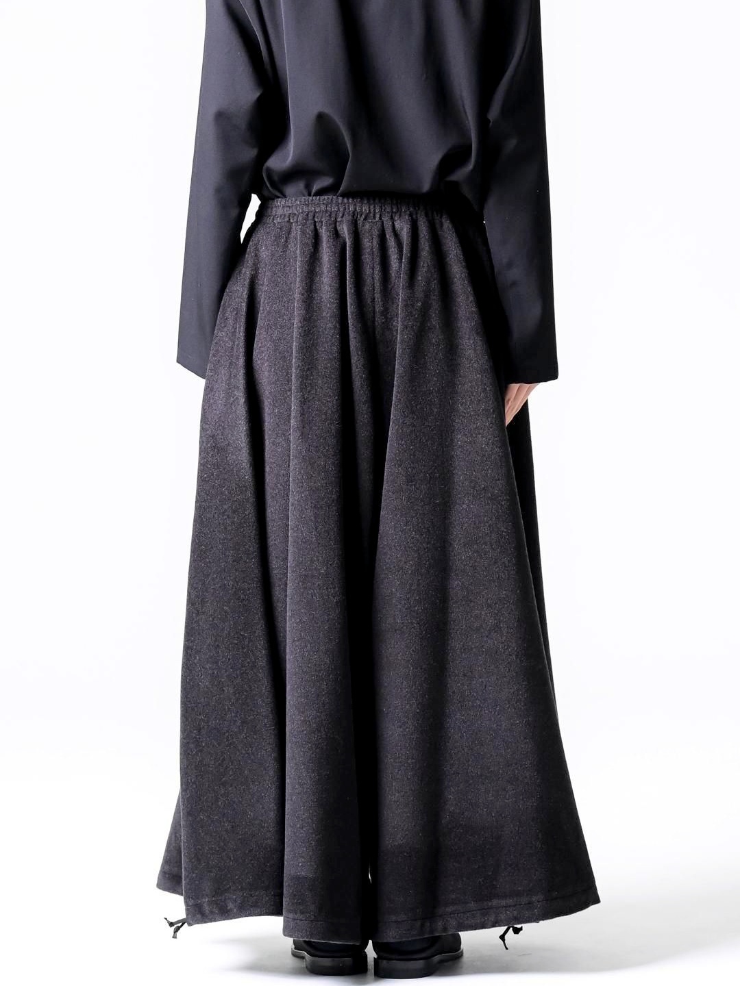 ANGORA WOOL BALLOON PANTS