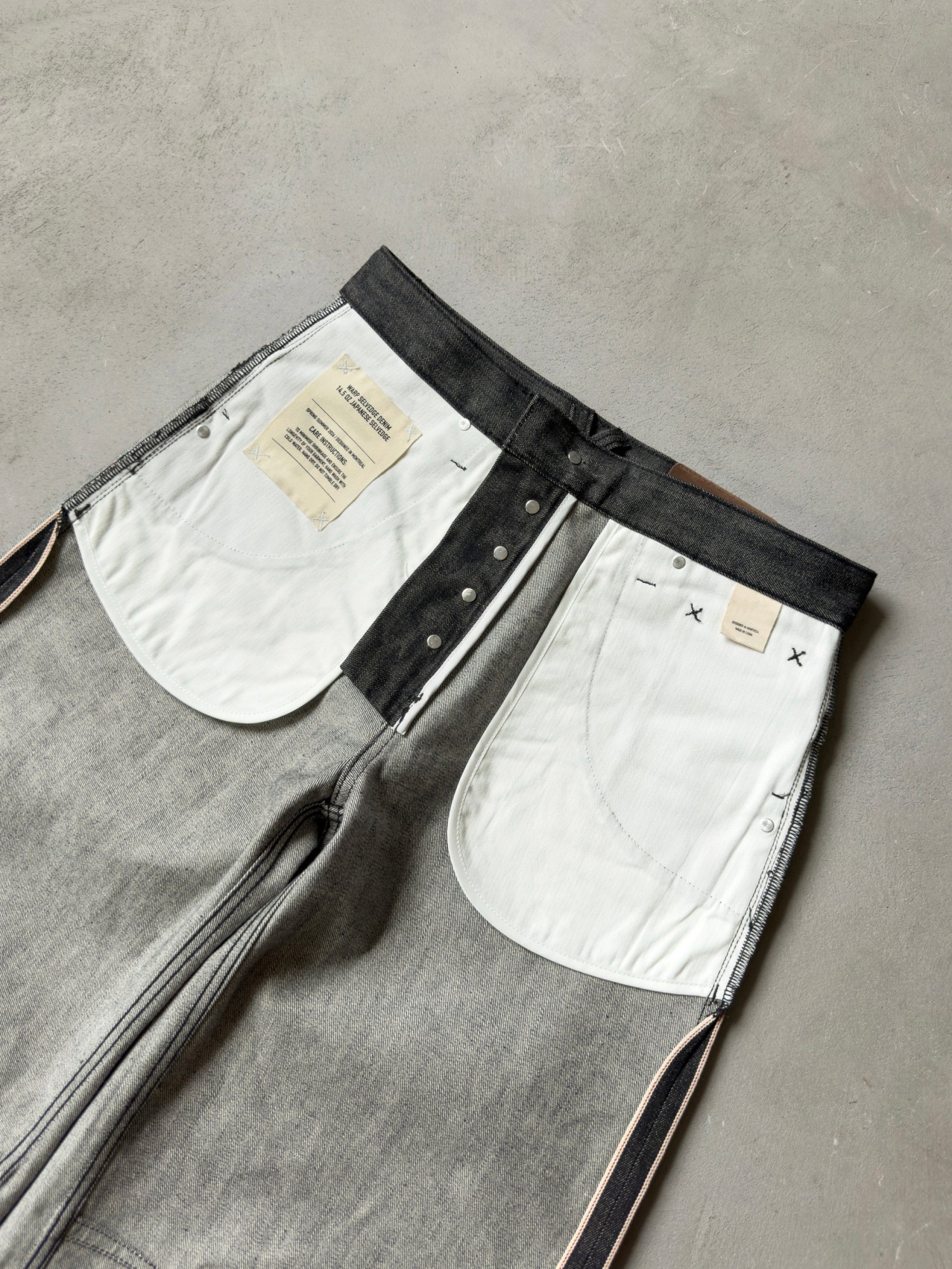 WARP SELVEDGE DENIM