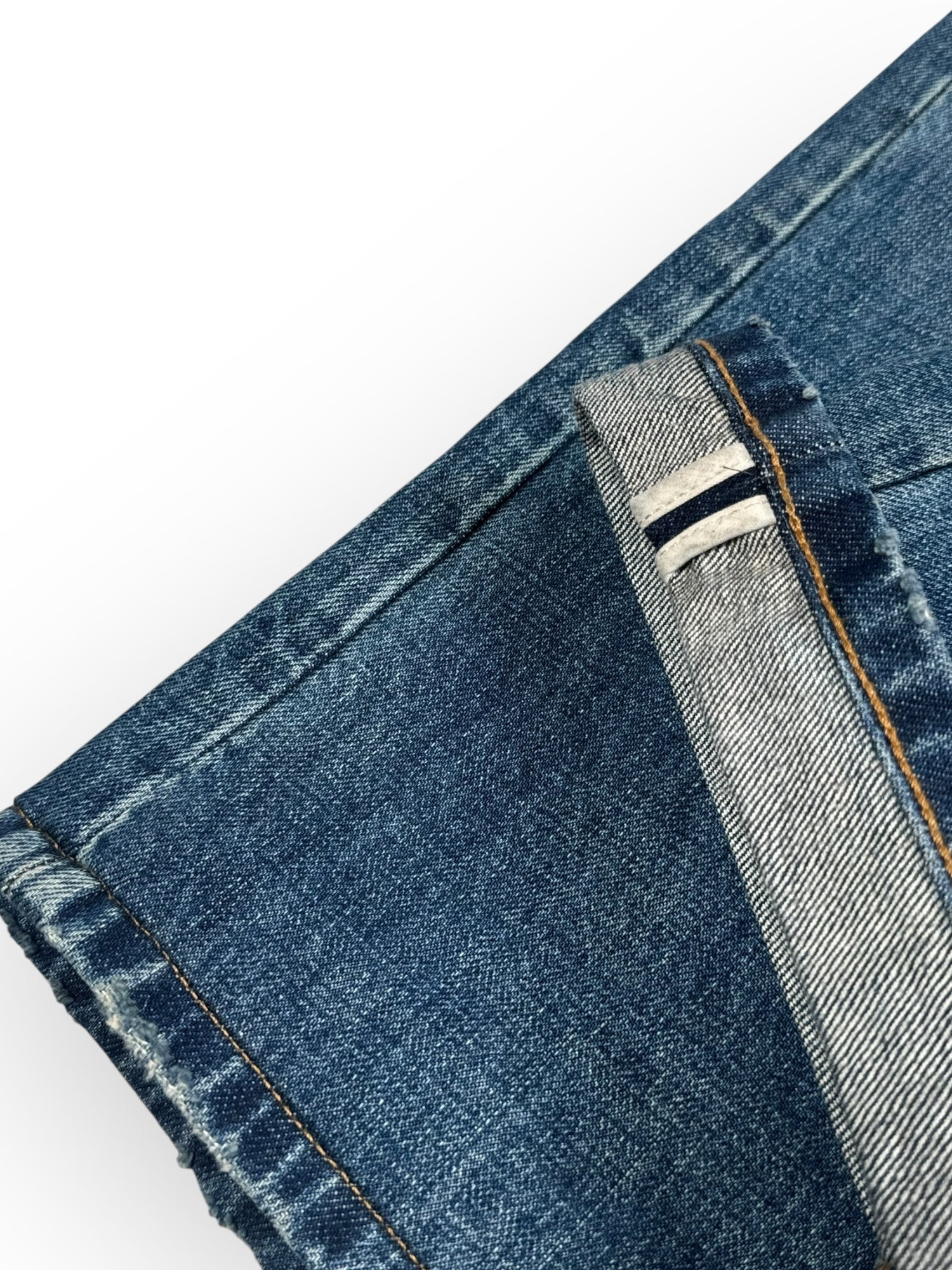 WASHED BOOTCUT DENIM