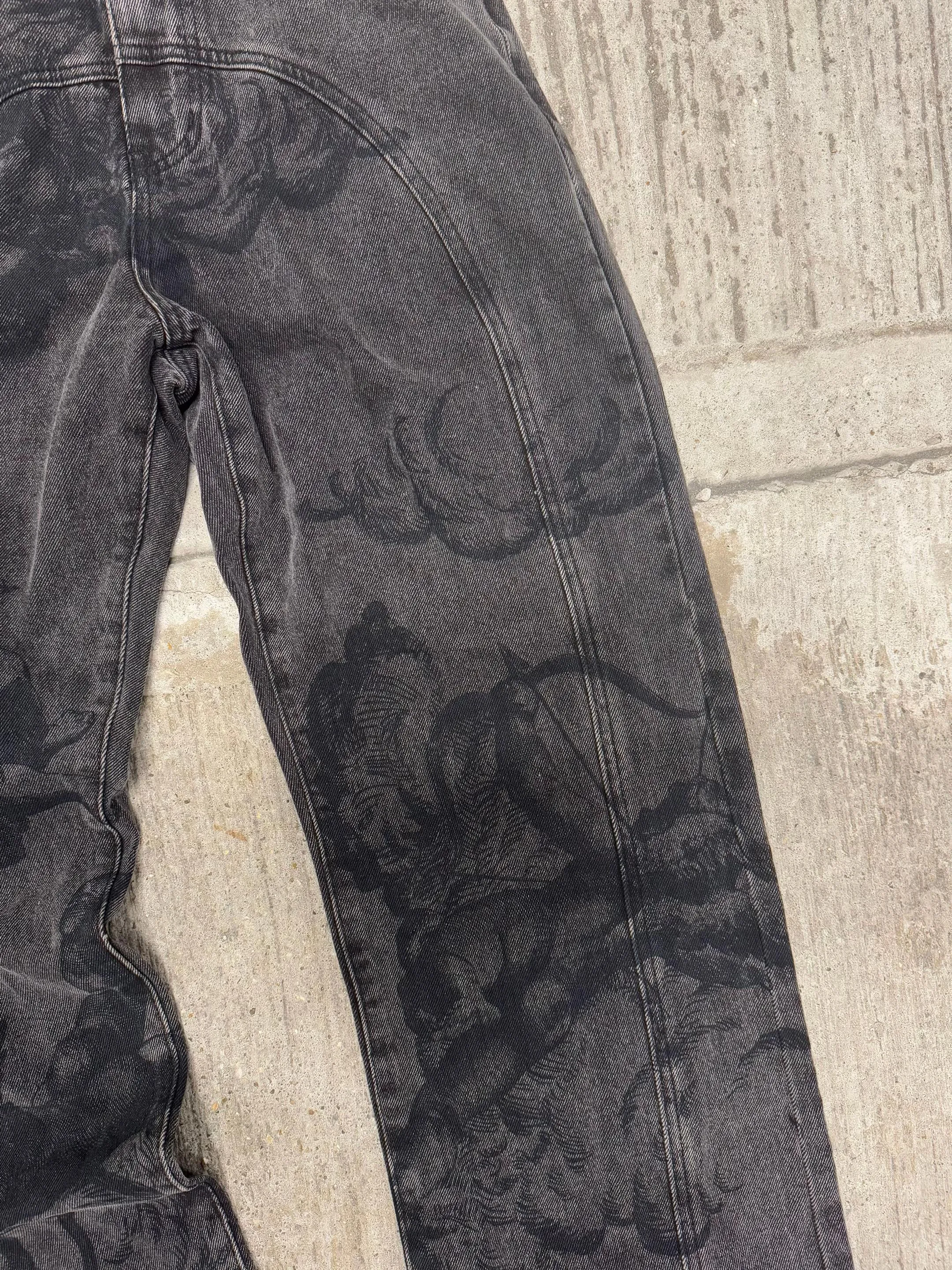 "DEO VOLENTE" ANGEL JEANS - BLACK V2