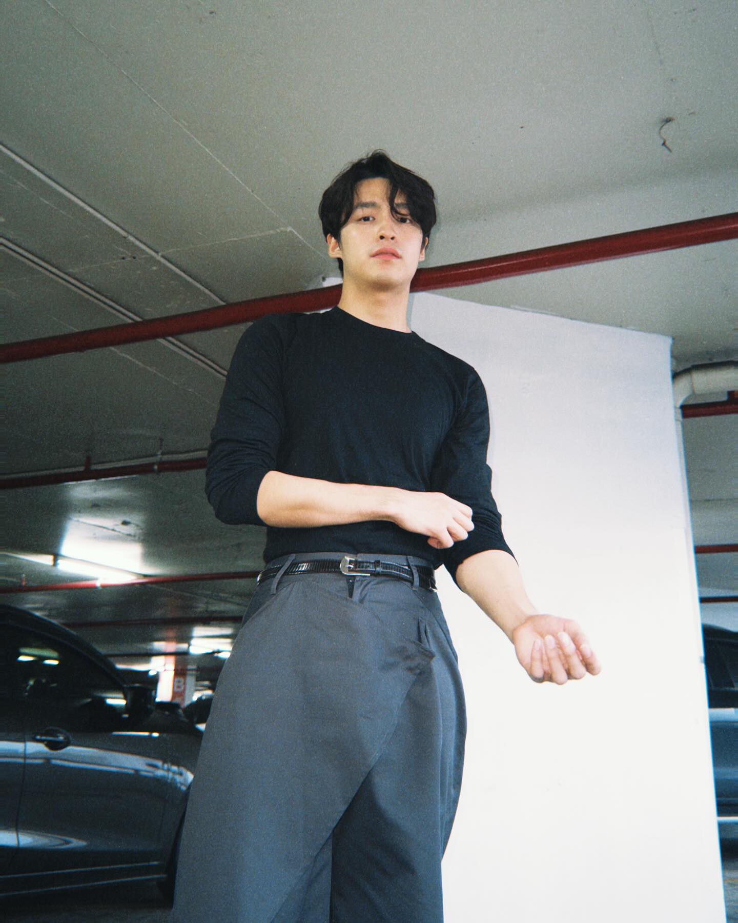 ASYMMETRICAL WRAP PANTS