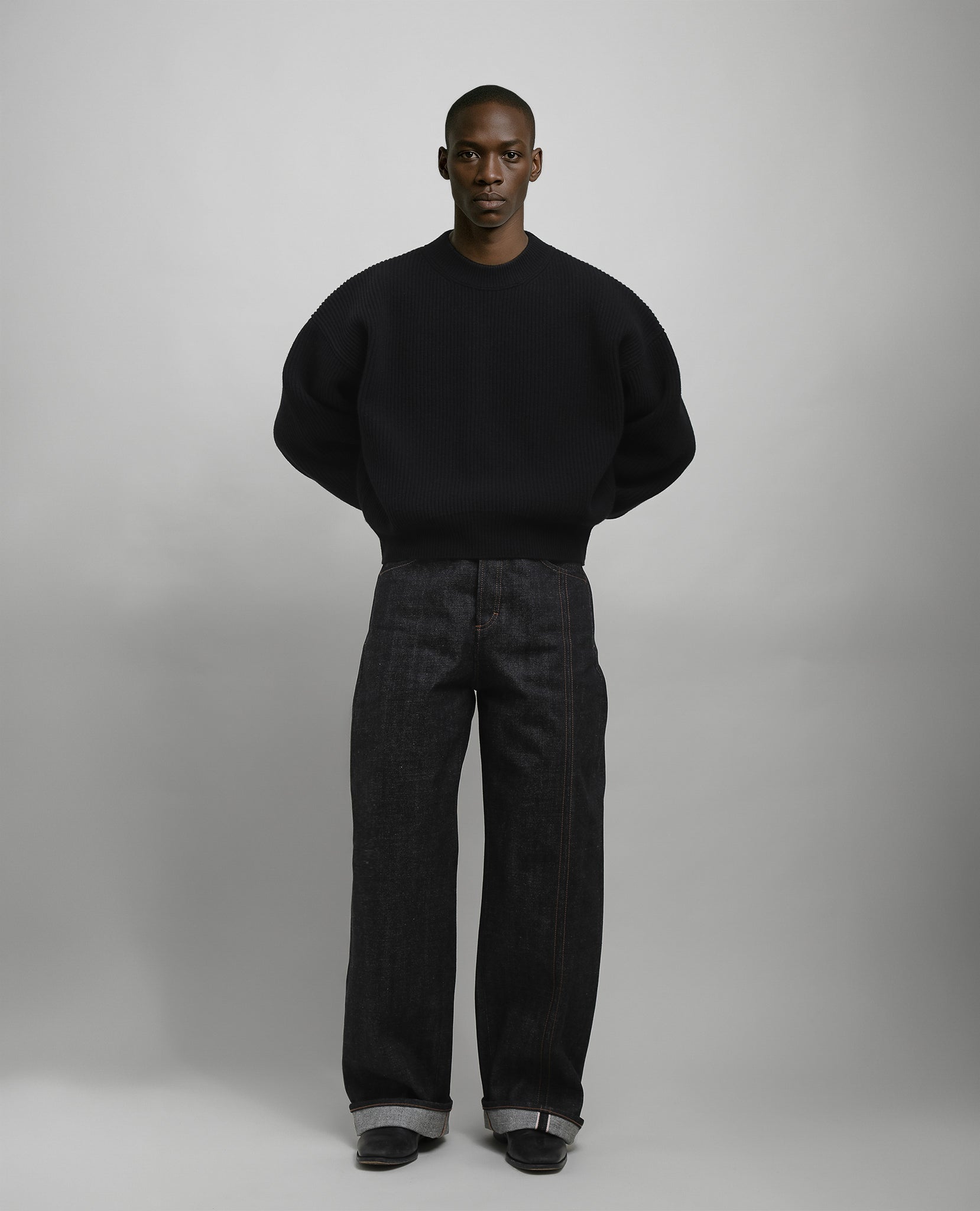 MERINO CASHMERE KNIT