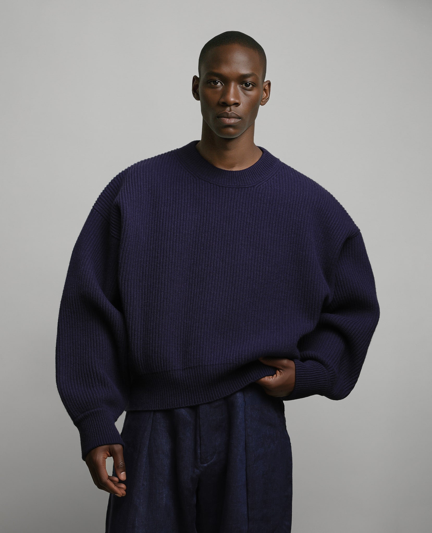 MERINO CASHMERE KNIT