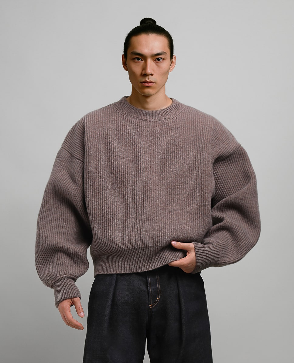 MERINO CASHMERE KNIT