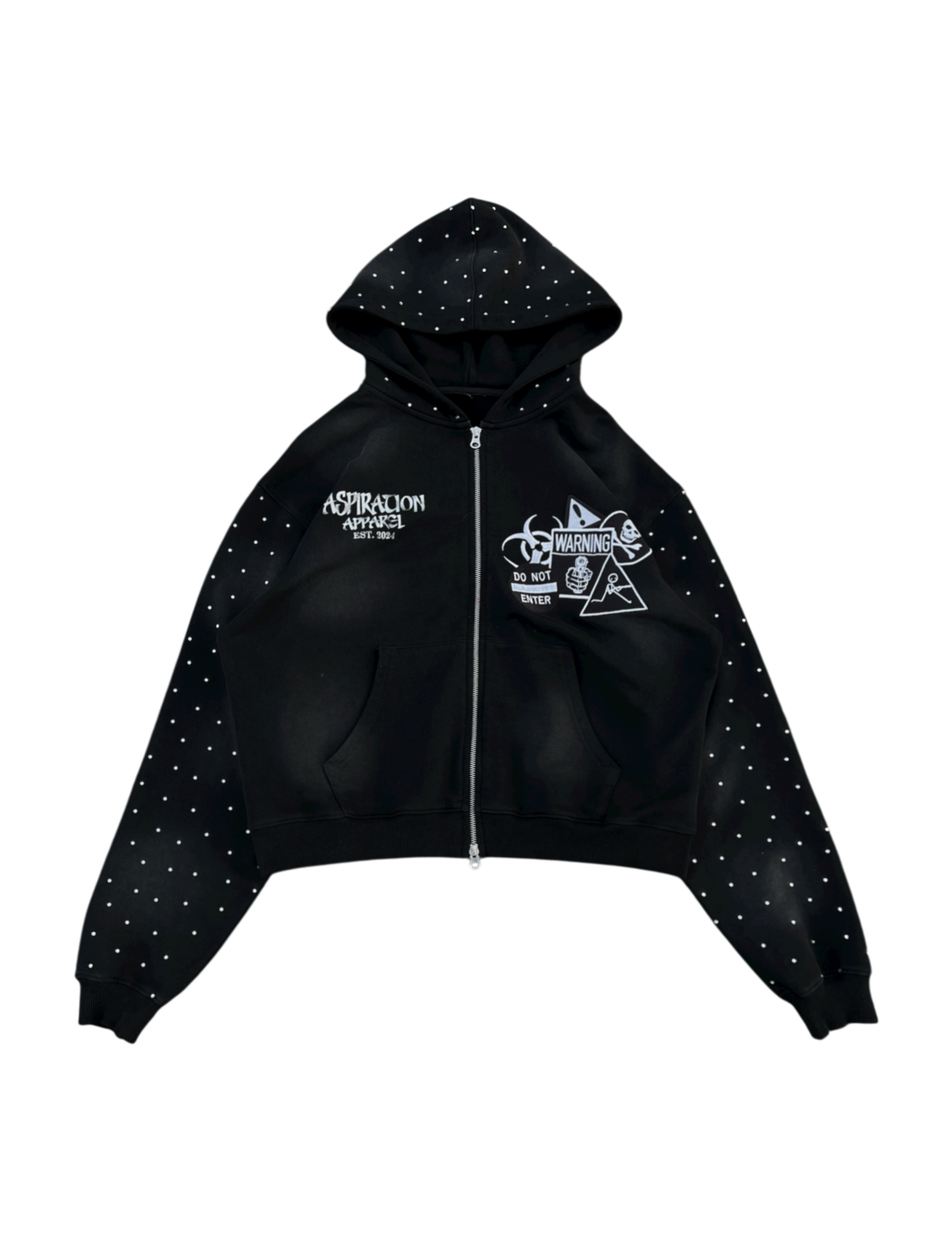 ASTRAL WARNING ZIP HOODIE