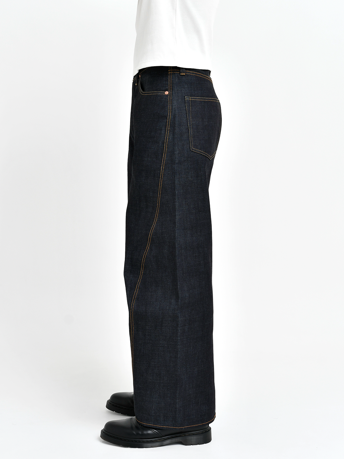 JAPANESE 3D WIDE-LEG JEANS