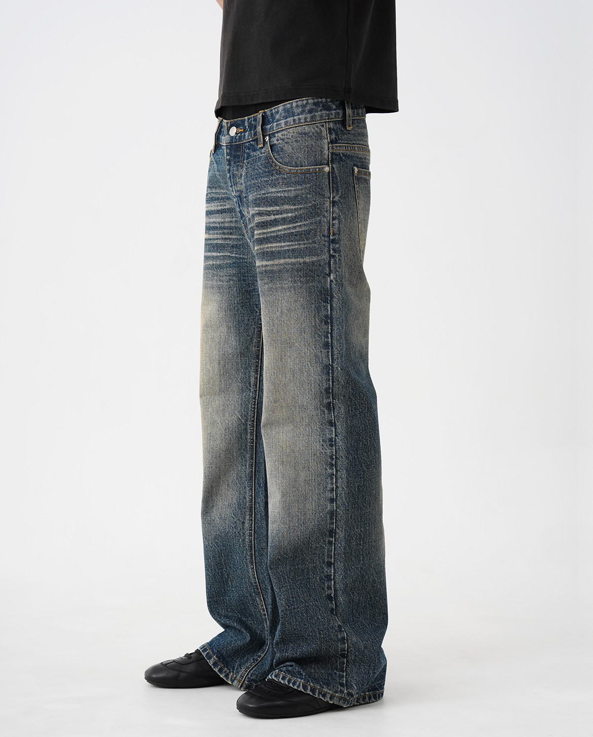 FUKA SELVEDGE LOOSE FIT JEANS