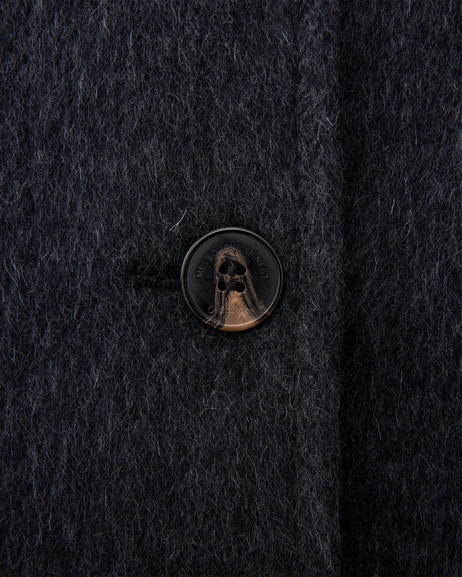FUNNEL NECK WOOL JACKET