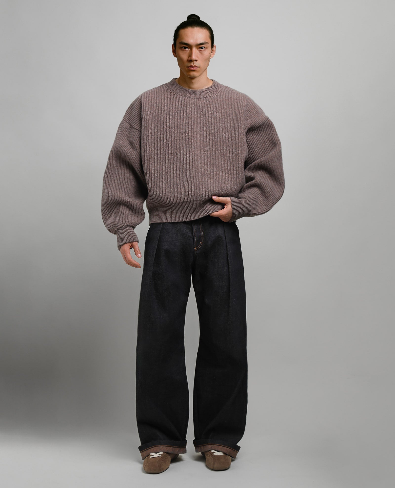 MERINO CASHMERE KNIT
