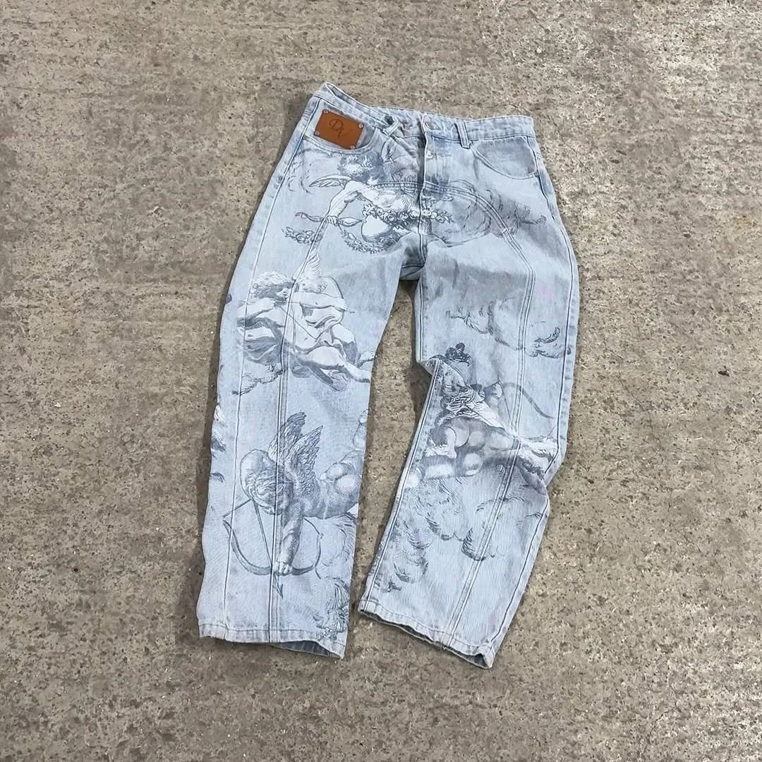 "DEO VOLENTE" ANGEL JEANS - BLACK V2