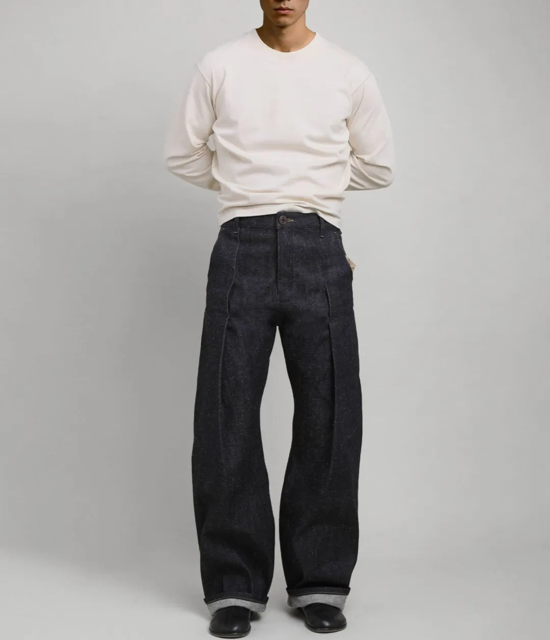 JAPANESE SNOW NEPPY INDIGO DENIM