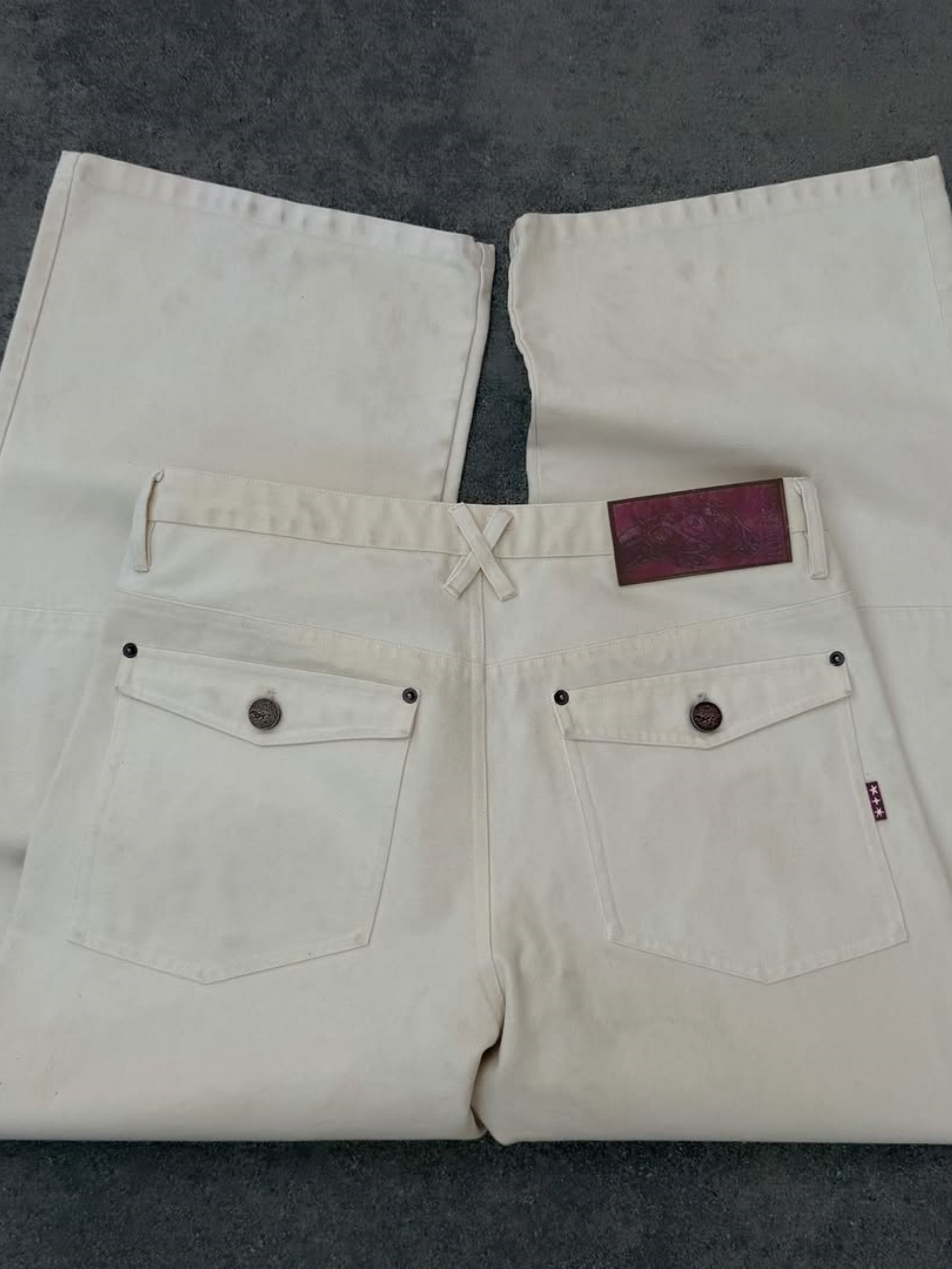 13OZ CANVAS DOUBLE-FRONT TROUSERS