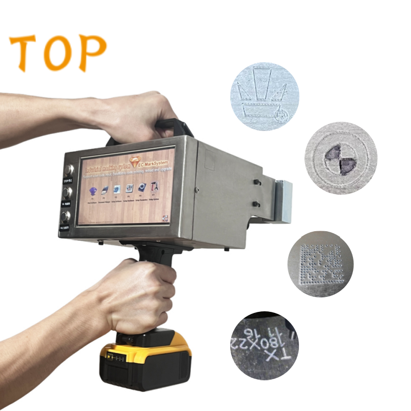 Handheld Automotive Chassis Frame Marking Code Serial Number Lithium Battery Marker Marking Machine