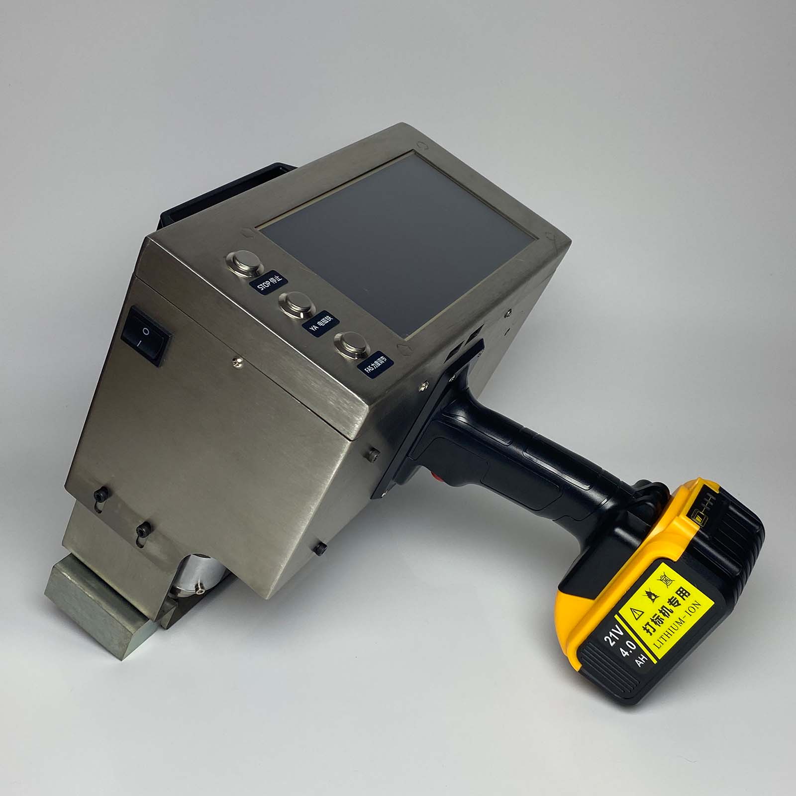 150*40mm Portable Electric Vin Number Metal Label Marking Engraving Printing Machine for Vin Code Metal Steel Printing Engraver Machinery